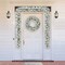 Set of 4 6ft Christmas Garlands, with Warm White LED Lights and Timer, Three Function